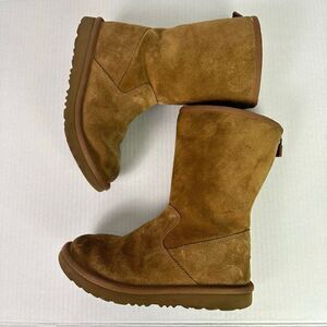 Ugg Girls Lil Sunshine Back Zip Boots size 2